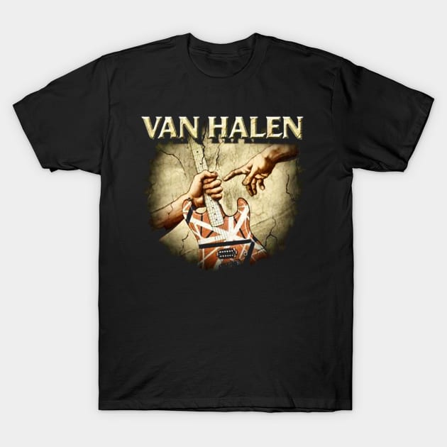 Van Halen Vintage T-Shirt by Heliikopertyz